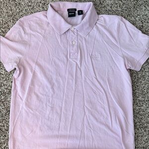 Hugo Boss Soft Pink Polo Shirt